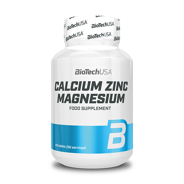 Calcium Zinc Magnesium - 100 tabletas
