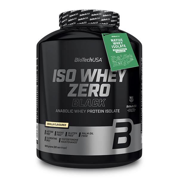 Bebida de proteína anabólica en polvo Iso Whey Zero Black - 1816 g