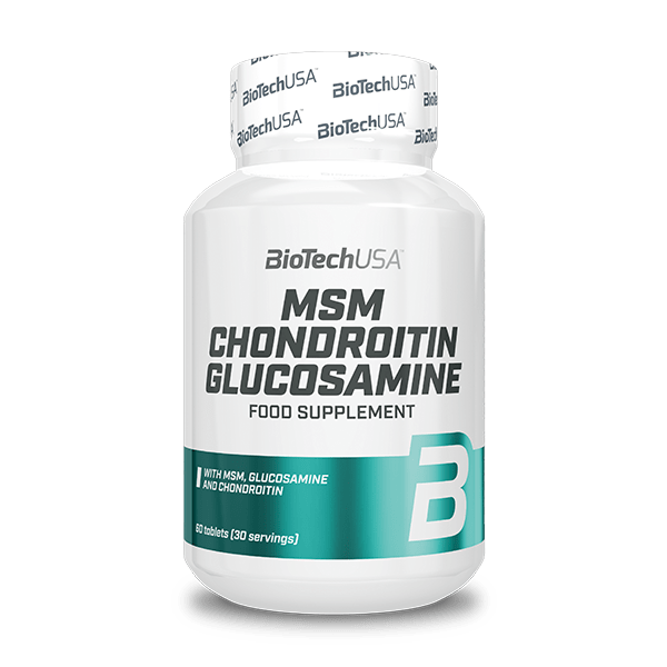 MSM Chondroitin Glucosamine - 60 tabletas