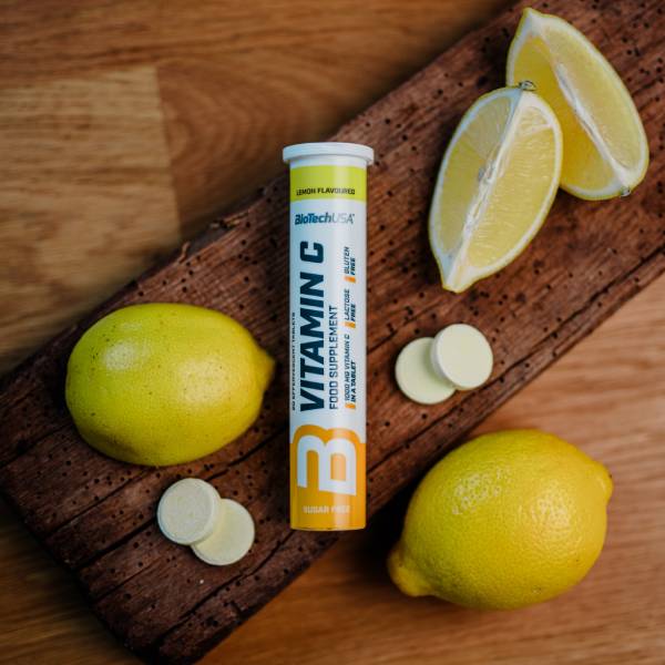 Pastilla efervescente de vitamina C - 20 comprimidos