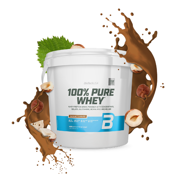 100% Pure Whey bebida de proteína en polvo - 4000 g