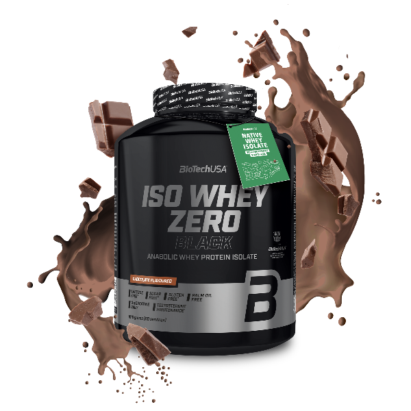 Bebida de proteína anabólica en polvo Iso Whey Zero Black - 1816 g