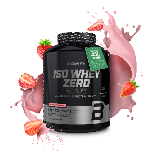 Bebida de proteína anabólica en polvo Iso Whey Zero Black - 1816 g