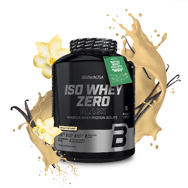 Bebida de proteína anabólica en polvo Iso Whey Zero Black - 1816 g