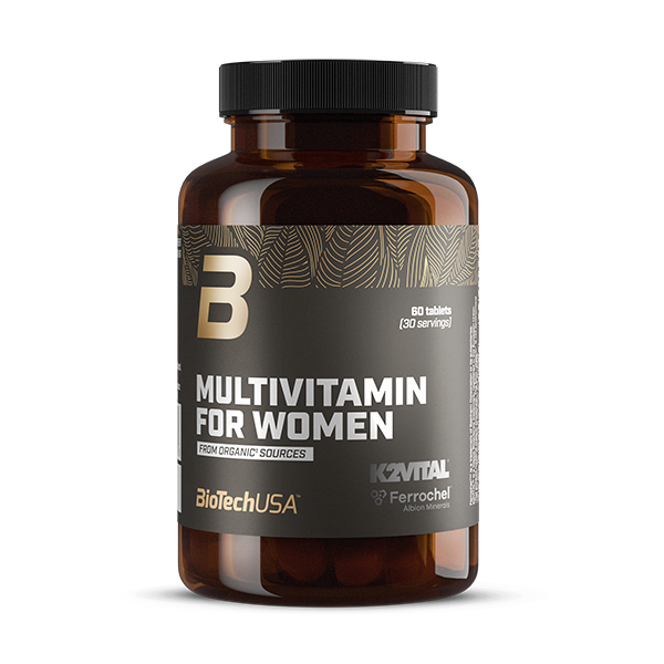 Multivitamin For Women from organic sources - 60 comprimidos