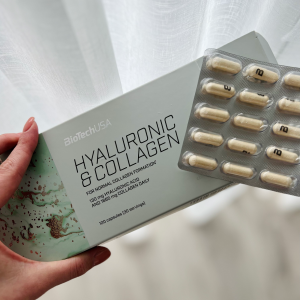 Hyaluronic & Collagen - 120 cápsula