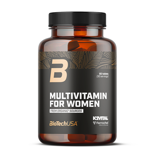 Multivitamin For Women from organic sources - 60 comprimidos
