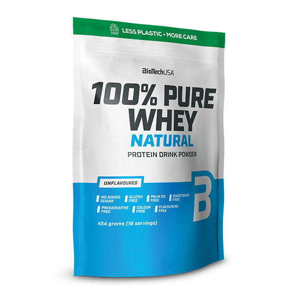 Bebida proteica en polvo 100% Pure Whey Natural - 454 g