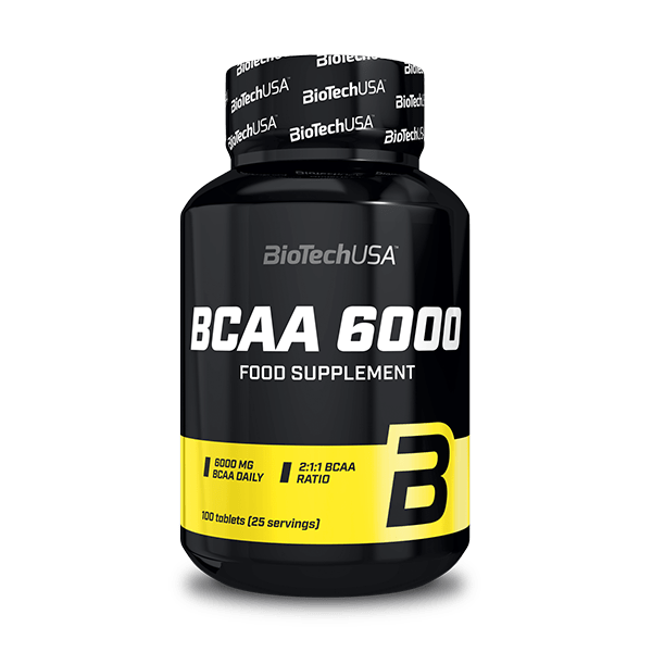 BCAA 6000 - 100 tabletas