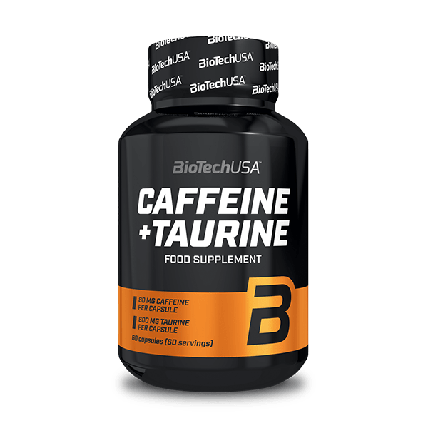 Caffeine + Taurine - 60 cápsulas