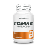 BioTechUSA Vitamin D3 - 120 tabletas