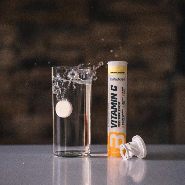 Pastilla efervescente de vitamina C - 20 comprimidos