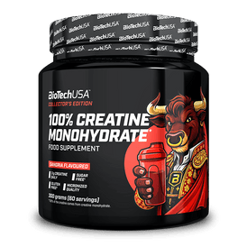 100% Creatine Monohydrate - 300 g Sangria - BioTechUSA Spain