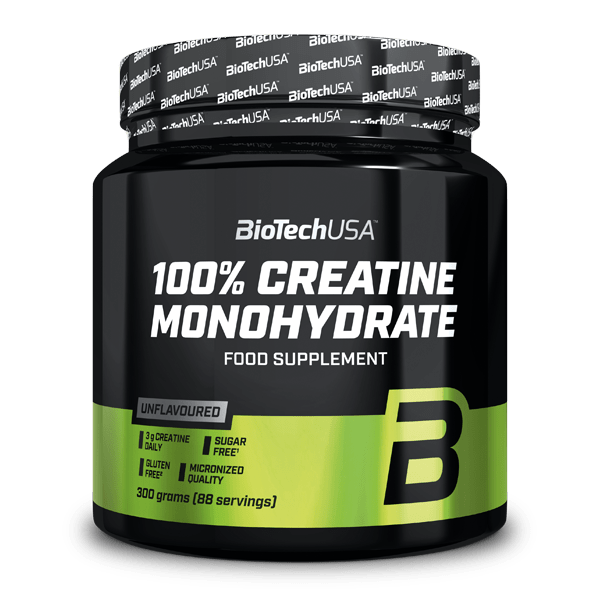 100% Creatine Monohydrate - 300 g sin sabor