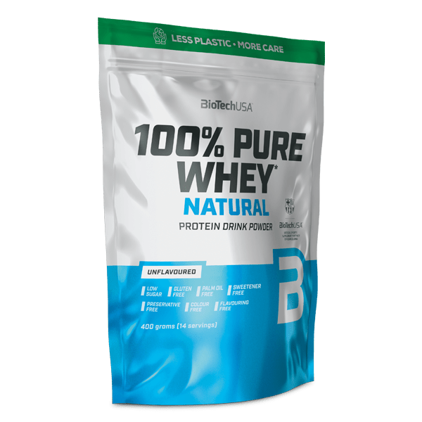 Bebida proteica en polvo 100% Pure Whey Natural - 400 g