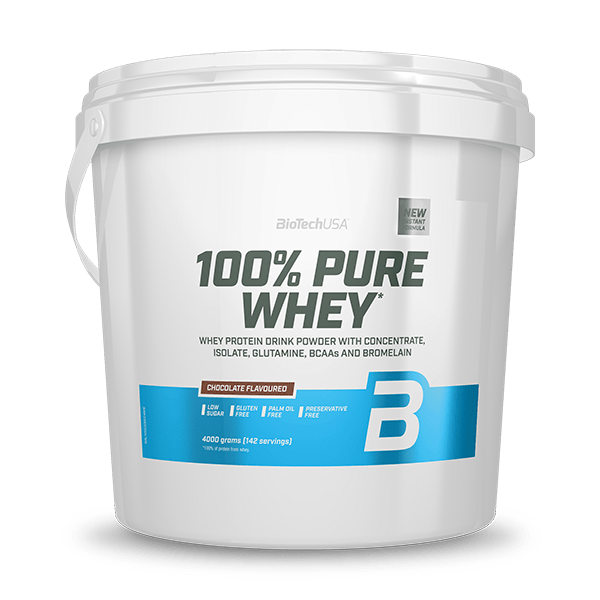 100% Pure Whey bebida de proteína en polvo - 4000 g