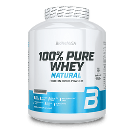Bebida proteica en polvo 100% Pure Whey Natural - 2000 g - BioTechUSA Spain