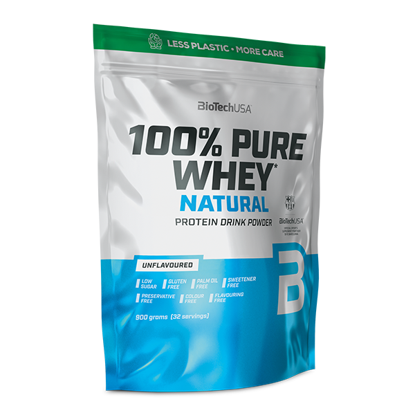Bebida proteica en polvo 100% Pure Whey Natural - 900 g