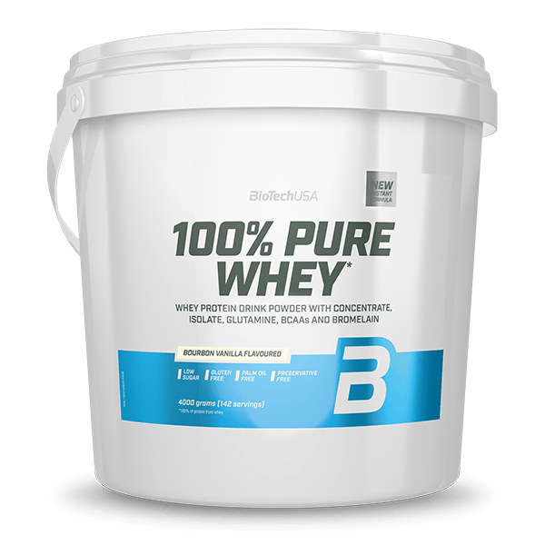 100% Pure Whey bebida de proteína en polvo - 4000 g