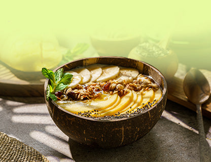 Gachas de avena con creatina