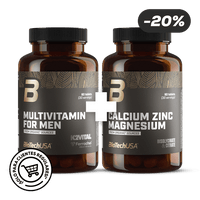 Multivitamin For Men + Calcium Zinc Magnesium from organic sources - BioTechUSA Spain