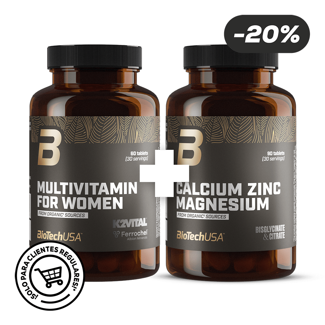 Multivitamin For Women + Calcium Zinc Magnesium from organic sources