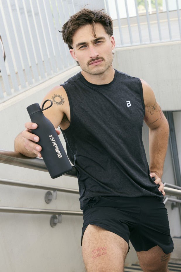 BOTELLA DE ACERO INOXIDABLE - 500 ml