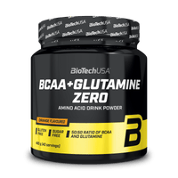 BCAA + Glutamine Zero bebida en polvo - 480 g - BioTechUSA Spain