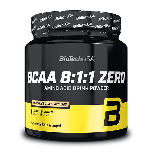 BCAA 8:1:1 Zero aminoácidos en polvo - 250 g