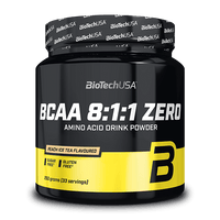 BCAA 8:1:1 Zero aminoácidos en polvo - 250 g - BioTechUSA Spain
