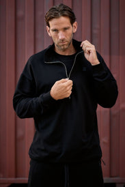 Sudadera de hombre CORE con media cremallera - BioTechUSA Spain