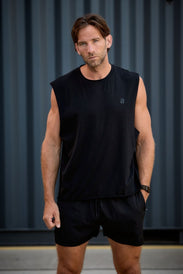 Camiseta de tirantes para hombre de hombros caídos - BioTechUSA Spain