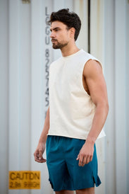 Camiseta de tirantes para hombre de hombros caídos - BioTechUSA Spain