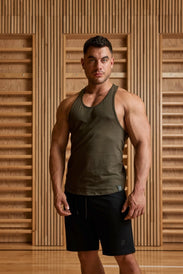 Basic camiseta sin mangas para hombre - BioTechUSA Spain