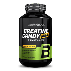 Creatine Candy Mini - 240 comprimidos masticables