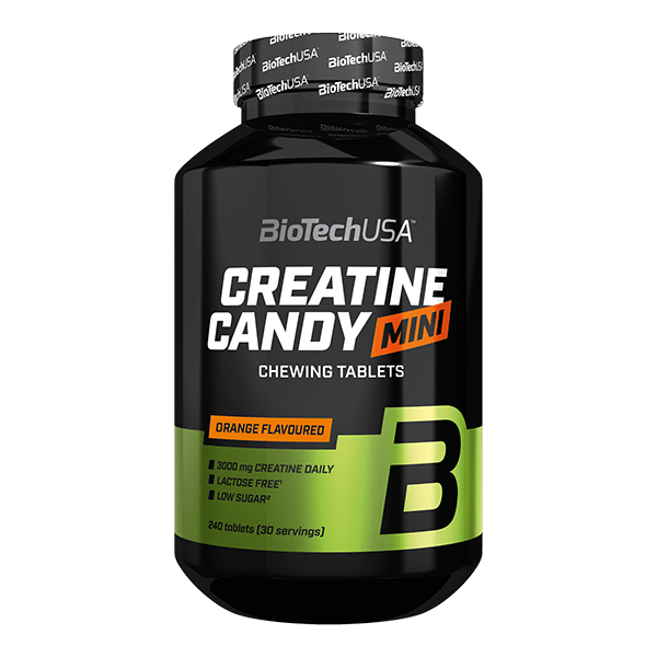 Creatine Candy Mini - 240 comprimidos masticables