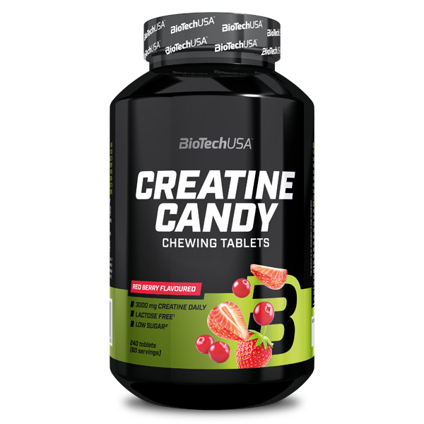Creatine Candy - 240 comprimidos masticables
