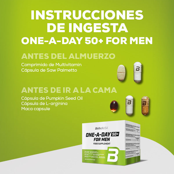 One-A-Day 50+ For Men - 30 sobres