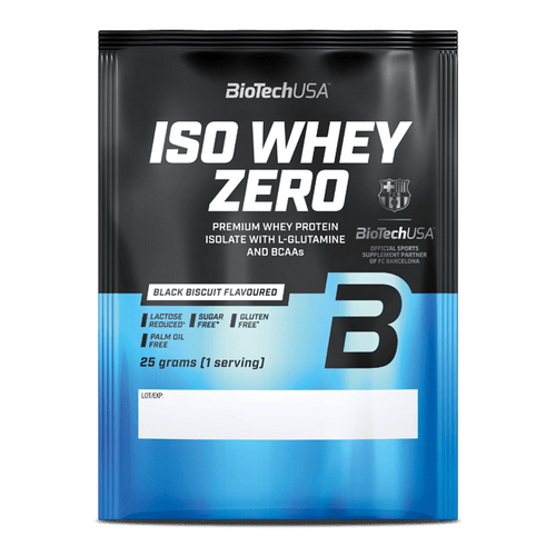 Iso Whey Zero bebida de proteína en polvo - 25 g - BioTechUSA Spain