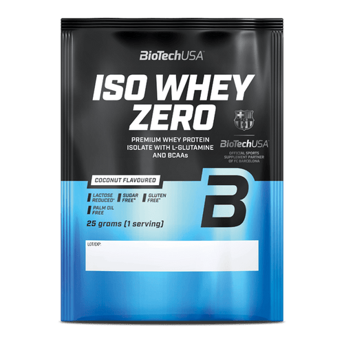 Iso Whey Zero bebida de proteína en polvo - 25 g - BioTechUSA Spain