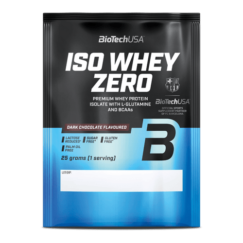 Iso Whey Zero bebida de proteína en polvo - 25 g - BioTechUSA Spain