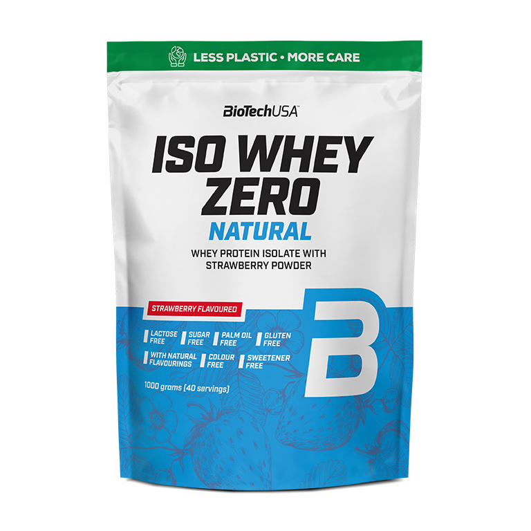 Iso Whey Zero Natural bebida de proteína en polvo - 1000 g