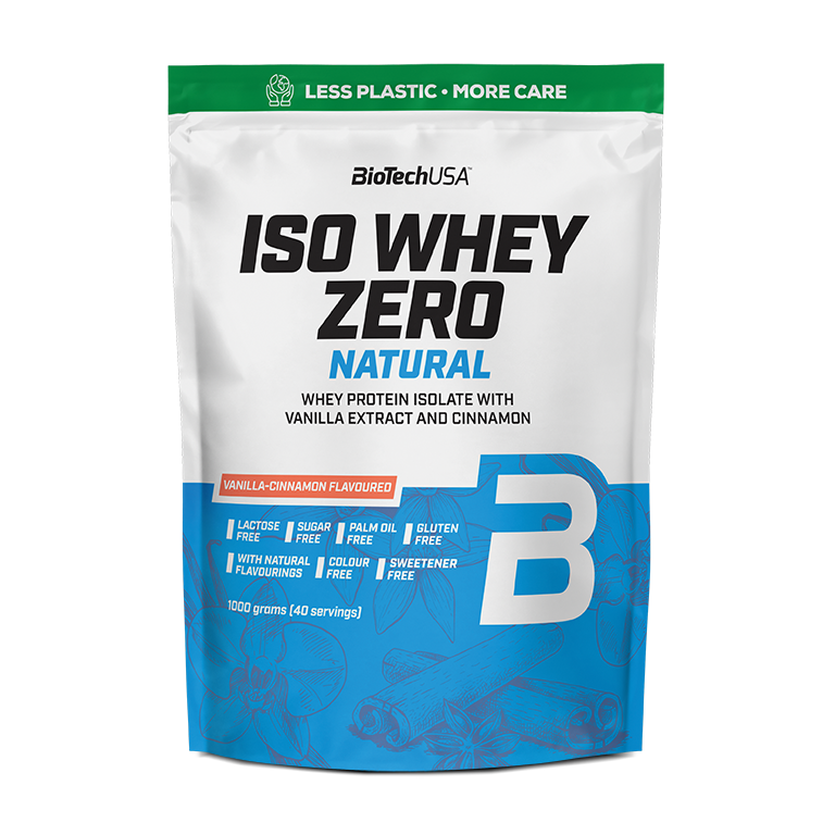 Iso Whey Zero Natural bebida de proteína en polvo - 1000 g