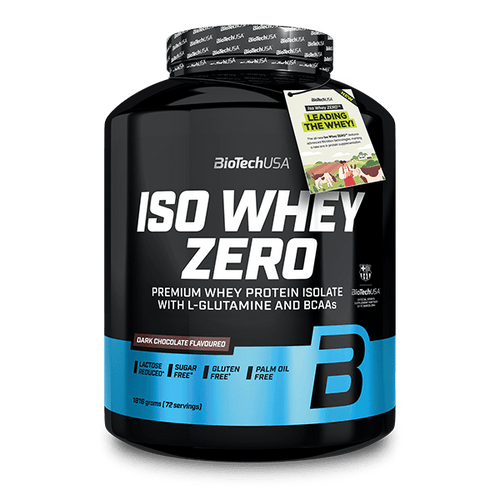 Iso Whey Zero bebida de proteína en polvo - 1816 g - BioTechUSA Spain