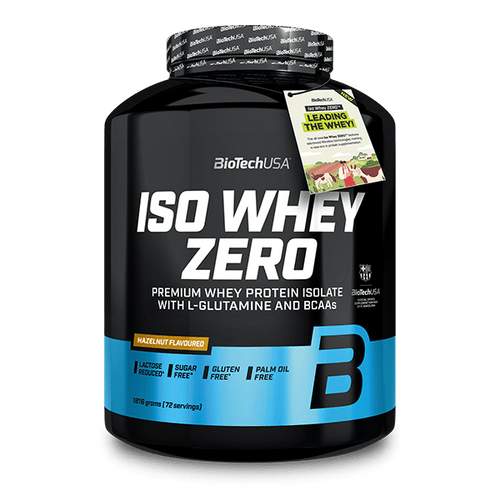 Iso Whey Zero bebida de proteína en polvo - 1816 g - BioTechUSA Spain