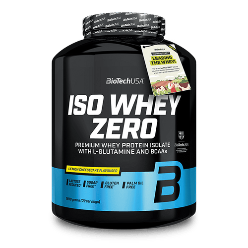 Iso Whey Zero bebida de proteína en polvo - 1816 g - BioTechUSA Spain
