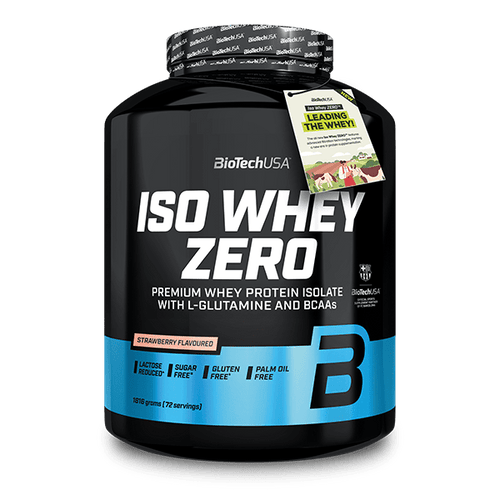 Iso Whey Zero bebida de proteína en polvo - 1816 g - BioTechUSA Spain