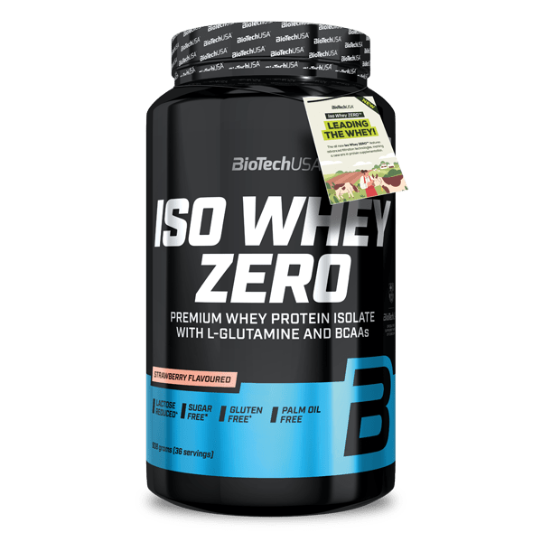 Iso Whey Zero bebida de proteína en polvo - 908 g