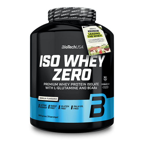 Iso Whey Zero bebida de proteína en polvo - 1816 g - BioTechUSA Spain
