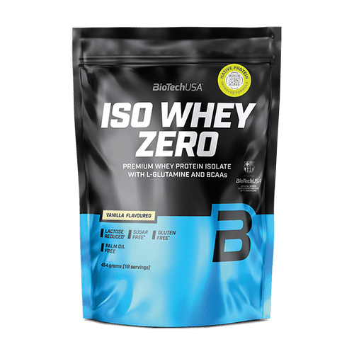 Iso Whey Zero bebida de proteína en polvo - 454 g - BioTechUSA Spain